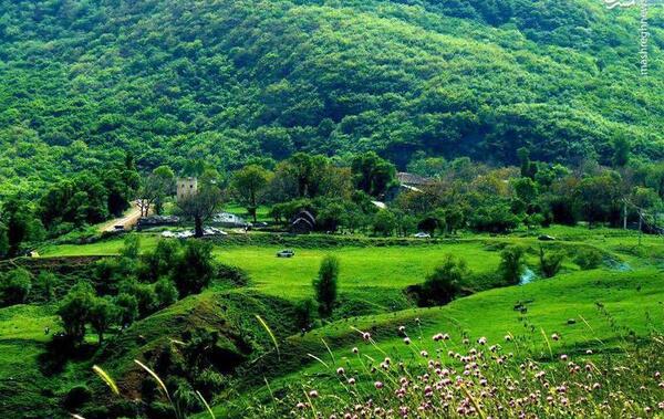 عکس طبیعت زیبای روستای