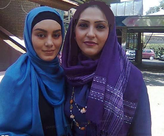 عکس قدیمی سحر قریشی