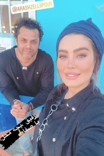 عکس قدیمی سحر قریشی