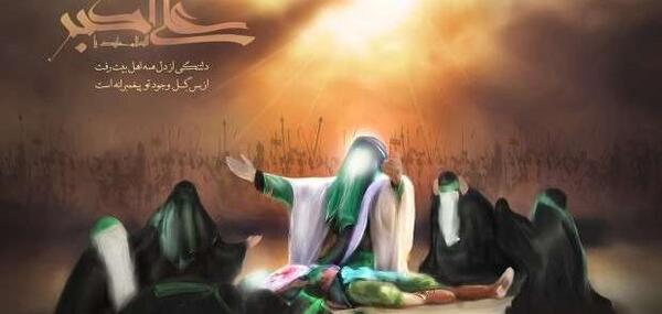 عکس امام حسین و امام علی