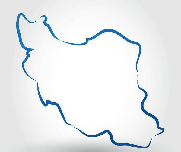 عکس نقشه سیاسی ایران