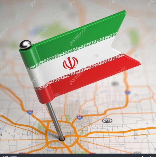 عکس نقشه ایران کوچک