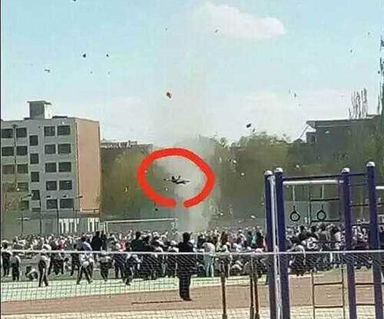 عکس طوفان وحشتناک