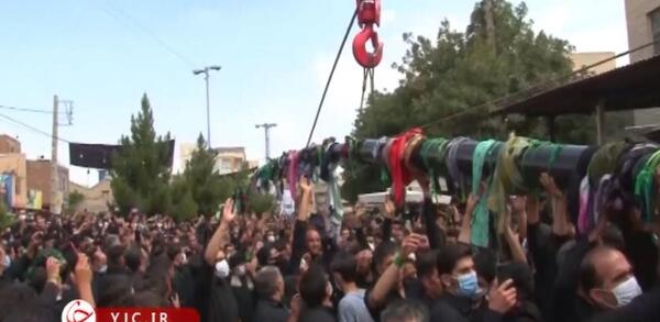 عکس امام حسین در مراغه