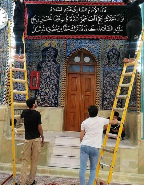 عکس امام حسین در مراغه