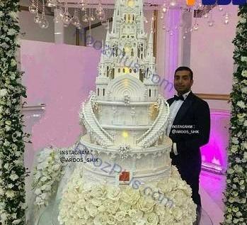 عکس کیک عروسی شیک