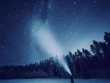 عکس شب پر ستاره فانتزی