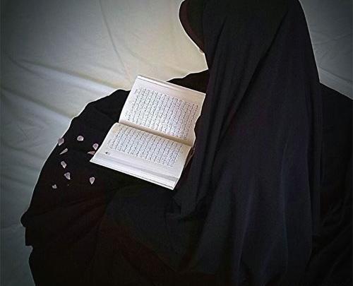 عکس گریه دختر چادری