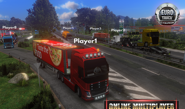 عکس بازی euro truck