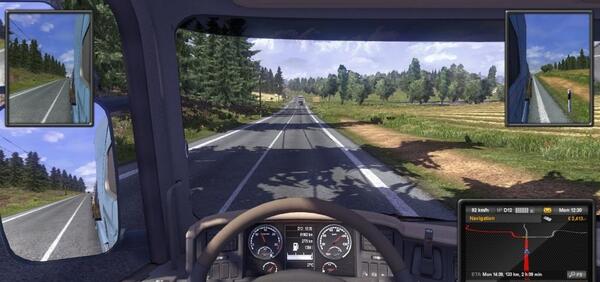 عکس بازی euro truck