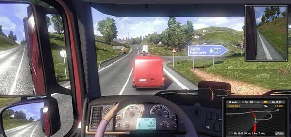 عکس بازی euro truck