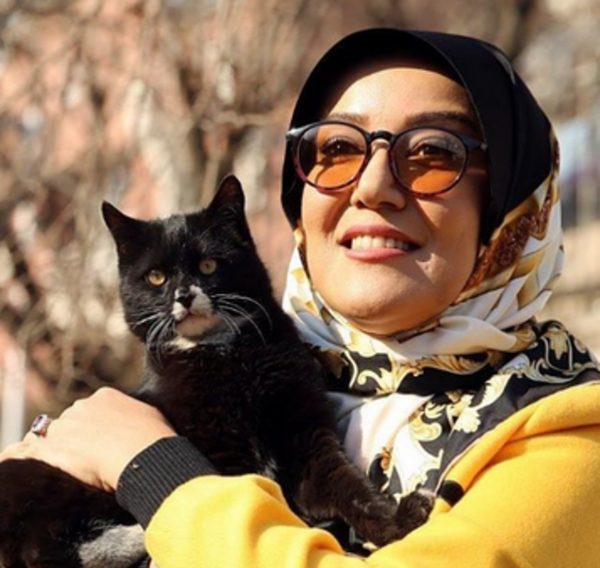 عکس گربه نیوشا ضیغمی