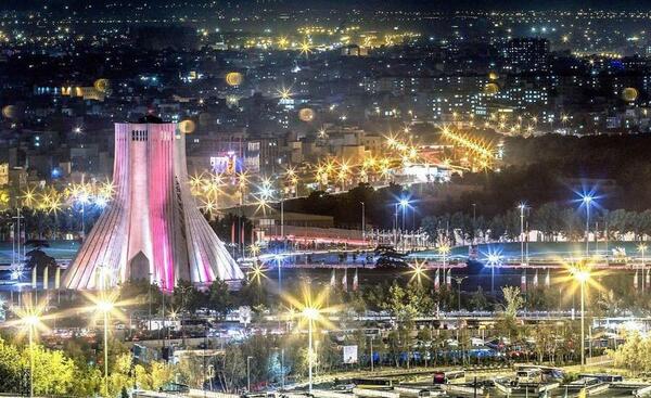 عکس شب ایران