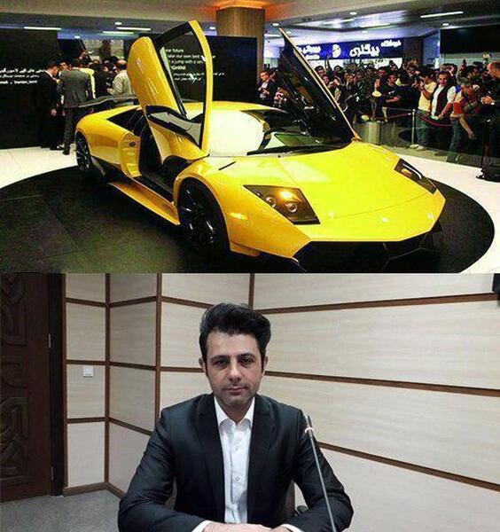 عکس لامبورگینی تبریزی
