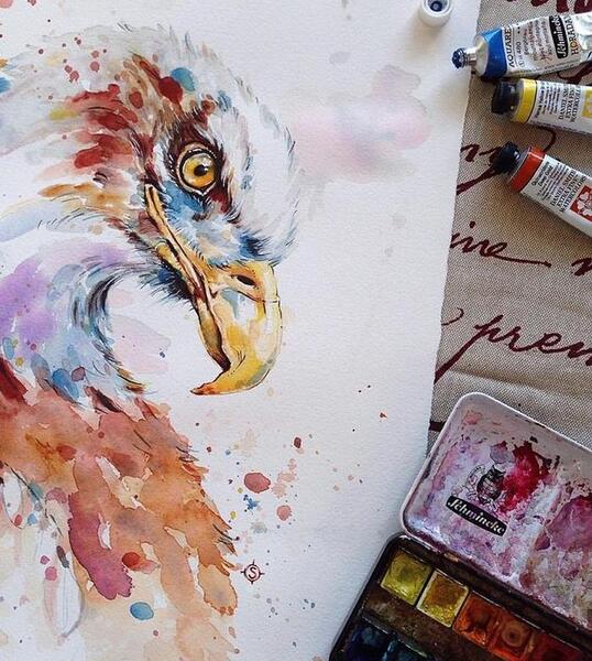 عکس نقاشی آبرنگ