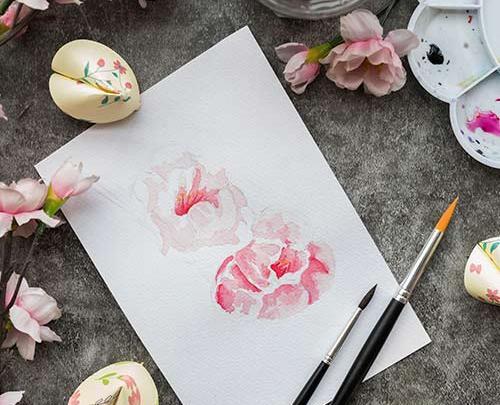عکس نقاشی آبرنگ