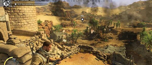 عکس بازی sniper elite 3