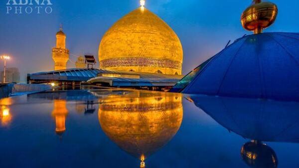 عکس آرامگاه امام علی
