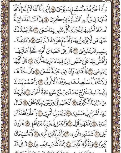 عکس صفحه ۳۱۳ قرآن کریم