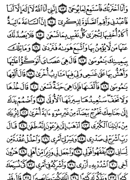 عکس صفحه ۳۱۳ قرآن کریم