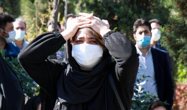 عکس جنازه ی آزاده نامداری