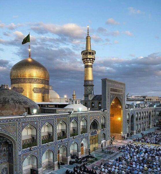 عکس حرم امام رضا کارتونی