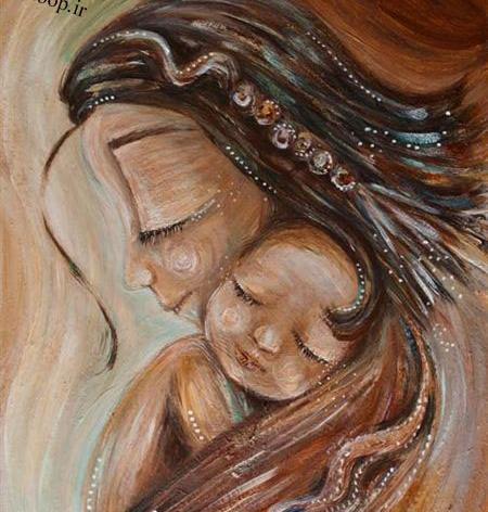 عکس های احساسی مادر و فرزند