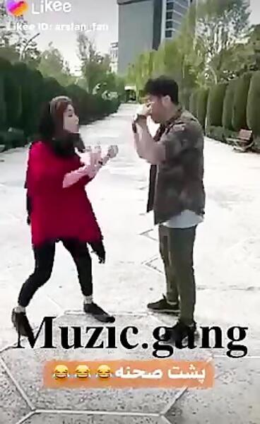 عکس پشت صحنه تیک تاک ارسلان