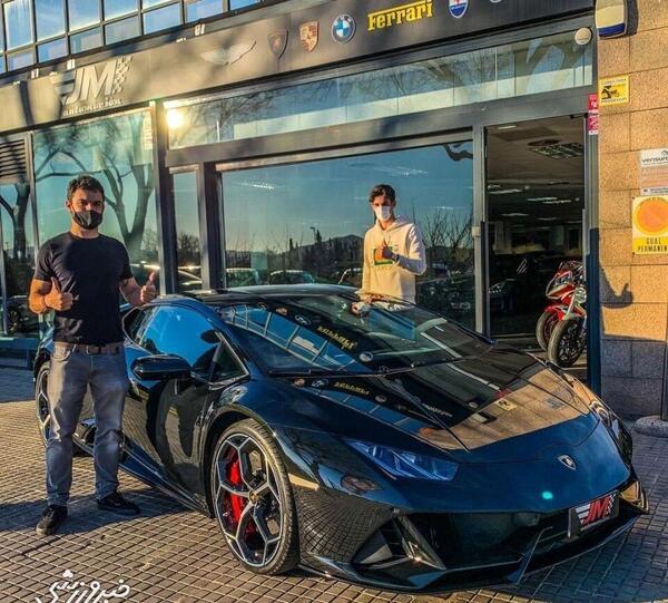 عکس لامبورگینی سردار آزمون