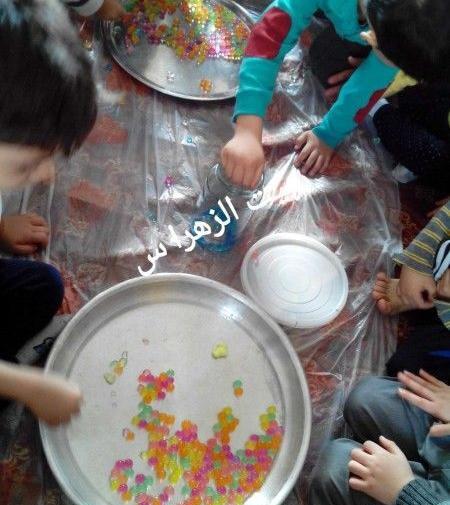 عکس ژله بازی رنگی