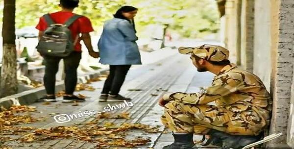 عکس استوری سربازی