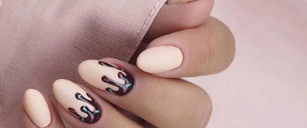 عکس چشم نظر روی ناخن