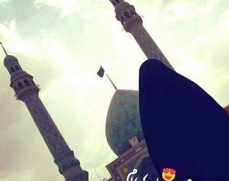 عکس چادری امام زمان