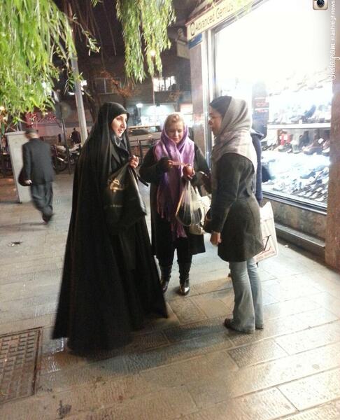 عکس چادری امام زمان