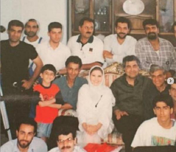 عکس بازیگر قدیمی سپیده