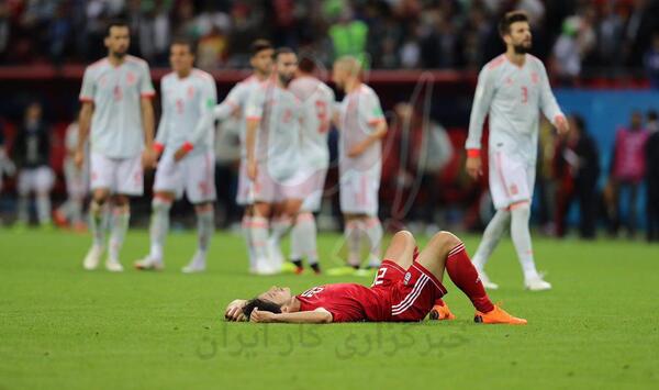 عکس بازیکنان فوتبال غمگین