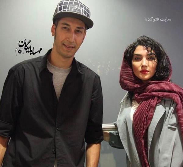 عکس دوست دختر بهرام افشاری