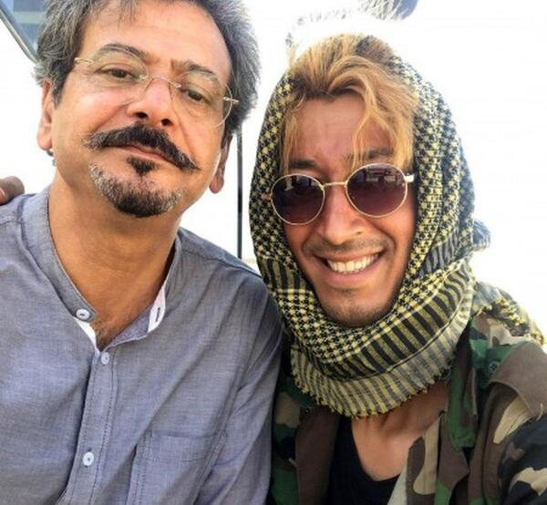 عکس دوست دختر بهرام افشاری