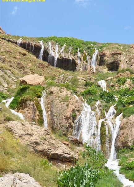 عکس سفید آب لار