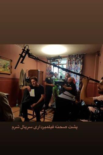 عکس پشت صحنه عروس استانبول
