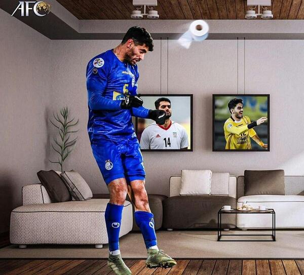 عکس چالش فوتبال