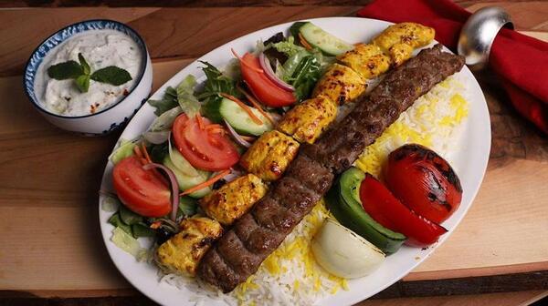 بهترین عکس چلو کباب