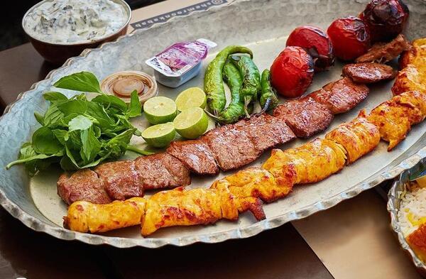 بهترین عکس چلو کباب