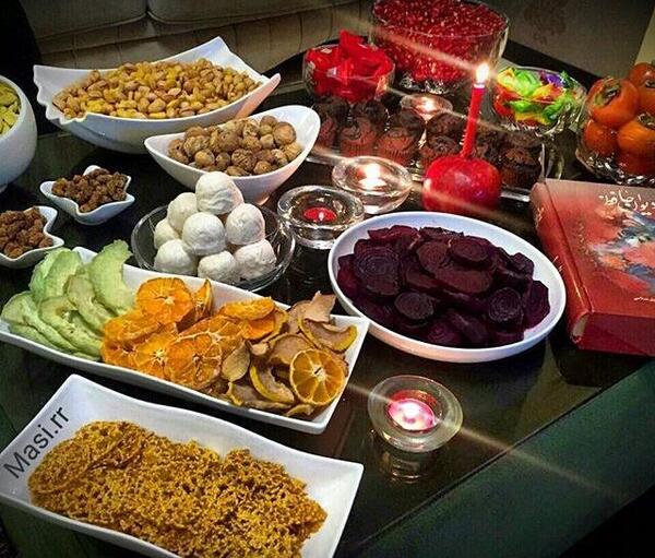 عکس ساده شب یلدا