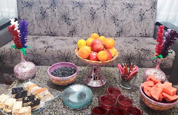 عکس ساده شب یلدا