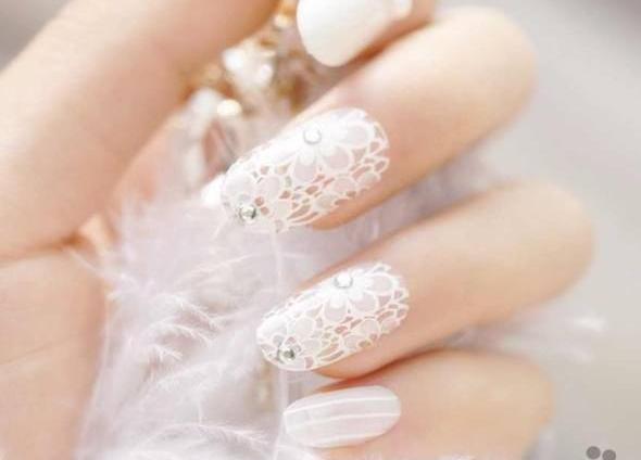 عکس ناخن عروسی