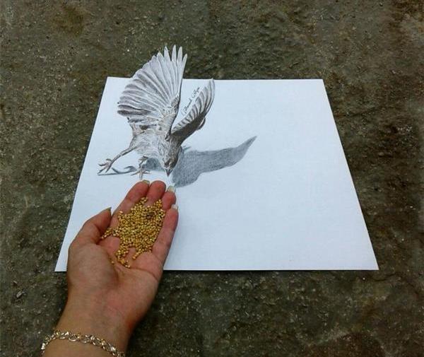 عکس نقاشی سه بعدی