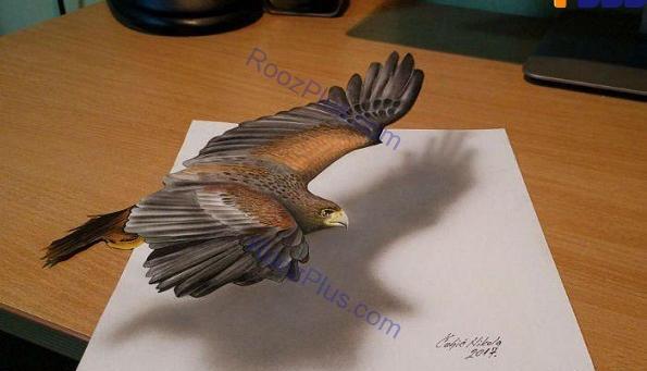 عکس نقاشی سه بعدی