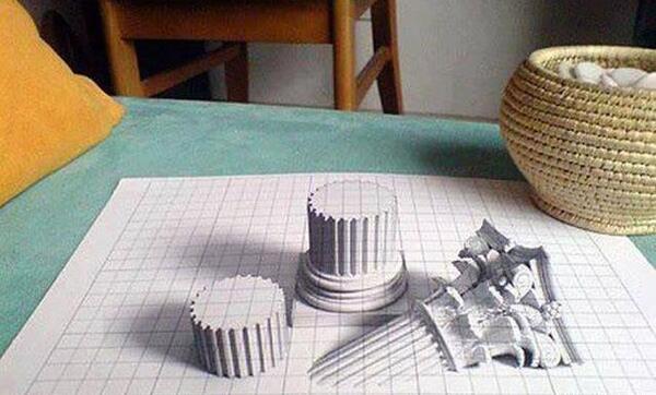 عکس نقاشی سه بعدی