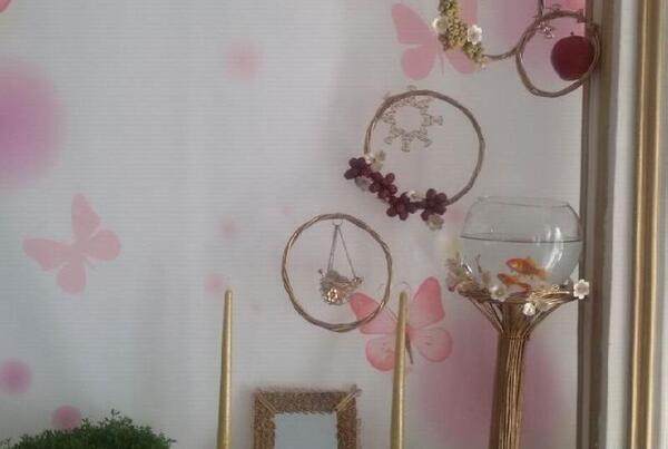 عکس سفره هفت سین حلقه ای